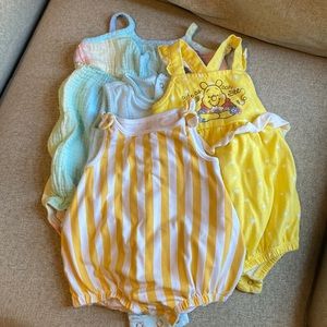 0-3 month girls warm weather bundle